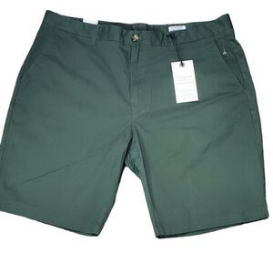 7 Diamonds Green Chino Weekender Golf Shorts
